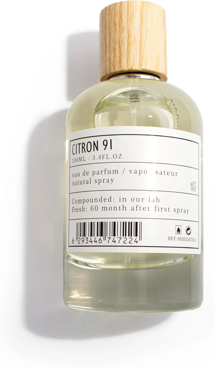 عطر унисекс ARO FAC By AMD Perfumes Citron 91 - عطر کلاسیک مردانه و زنانه - رایحه های ماندگار مردانه و زنانه با ترکیبی از ترنج و یاس Eau de Parfum EDP 100ml