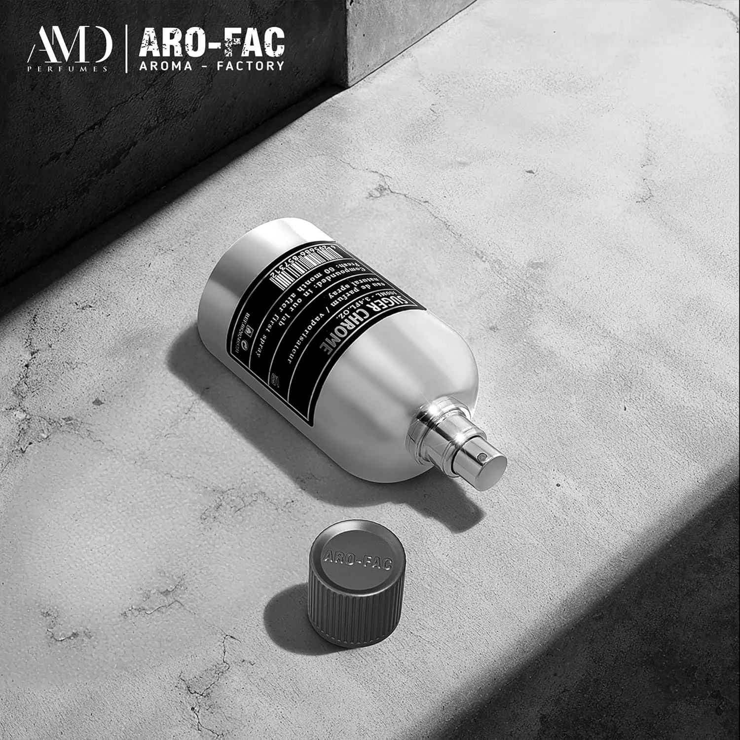 عطر унисекс ARO FAC By AMD Perfumes Suger Chrome - عطر کلاسیک مردانه و زنانه - رایحه های ماندگار مردانه و زنانه با ترکیبی از نت های چوبی ادو پرفیوم EDP 100ml عطر унисекс ARO FAC By AMD Perfumes Suger Chrome - عطر کلاسیک مردانه و زنانه - رایحه های ماندگار مردانه و زنانه با ترکیبی از نت های چوبی ادو پرفیوم EDP 100ml