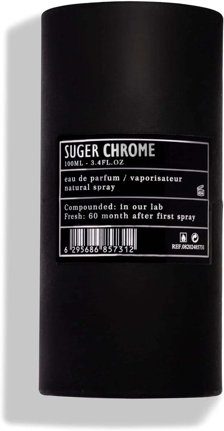 عطر унисекс ARO FAC By AMD Perfumes Suger Chrome - عطر کلاسیک مردانه و زنانه - رایحه های ماندگار مردانه و زنانه با ترکیبی از نت های چوبی ادو پرفیوم EDP 100ml عطر унисекс ARO FAC By AMD Perfumes Suger Chrome - عطر کلاسیک مردانه و زنانه - رایحه های ماندگار مردانه و زنانه با ترکیبی از نت های چوبی ادو پرفیوم EDP 100ml