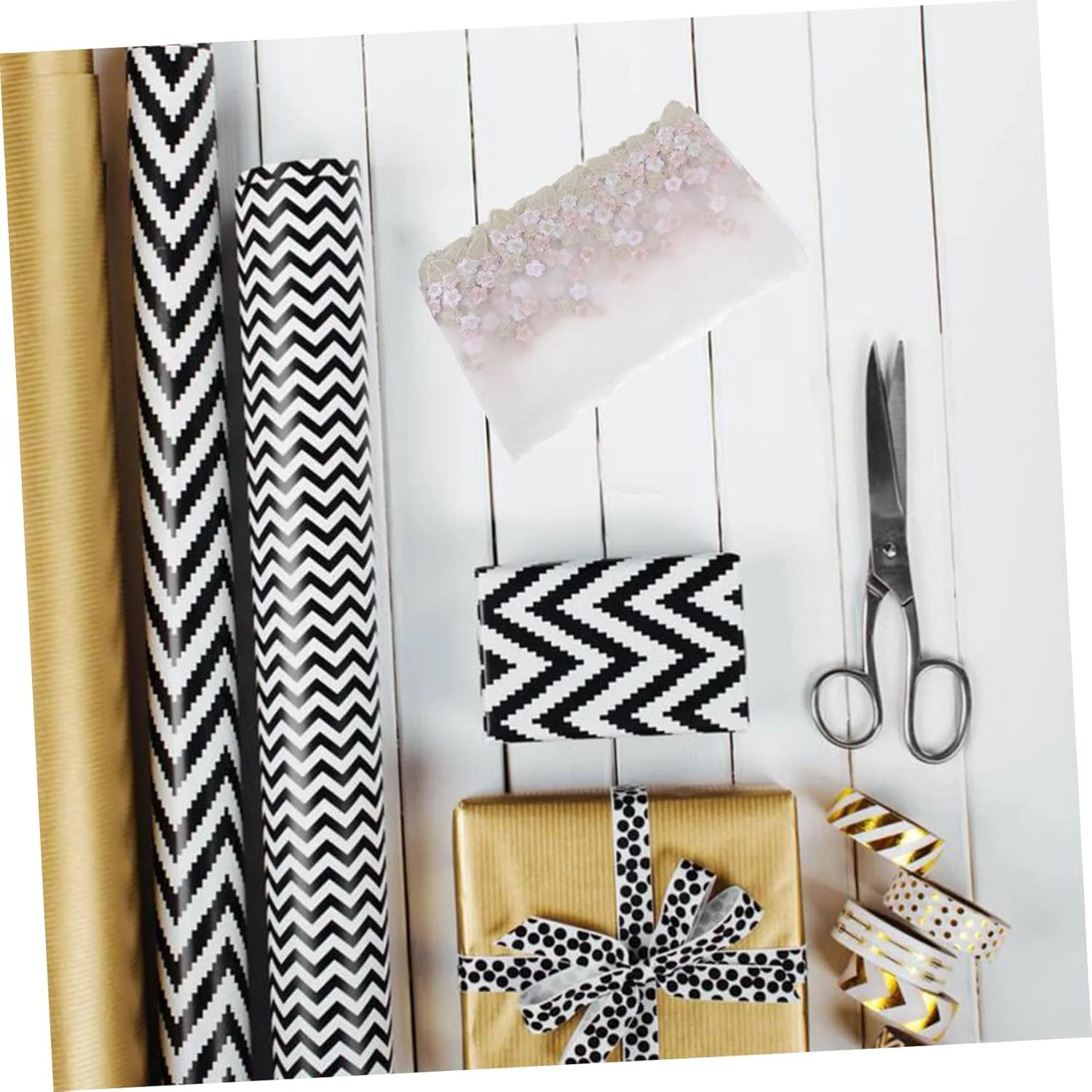 FUHULU 1 رول توری گیپور طرح لباس عروسکی، لوازم جانبی، گل، رنگی برای کودکان، رومیزی، خیاطی، توری تزئینی عروسی، تور رنگی گلدوزی شده، طرح تزئینی، نوارهای صورتی