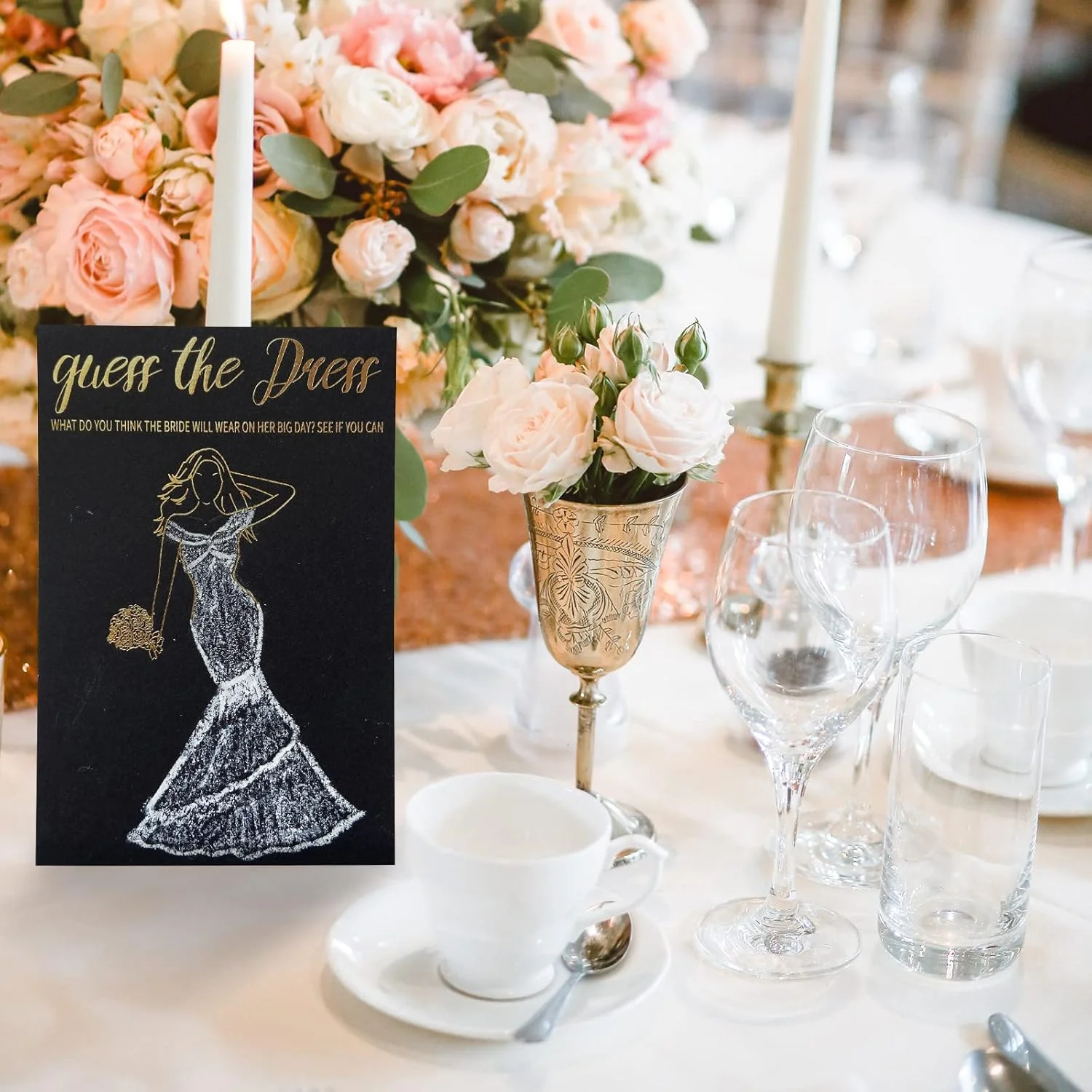 بازی های جشن عروسی AMINORD - 50 عدد بازی حدس لباس عروس برای مهمانان - تزئینات عروسی سرگرم کننده طلایی مشکی ایده های بازی لوازم مهمانی بازی های جشن عروسی AMINORD - 50 عدد بازی حدس لباس عروس برای مهمانان - تزئینات عروسی سرگرم کننده طلایی مشکی ایده های بازی لوازم مهمانی