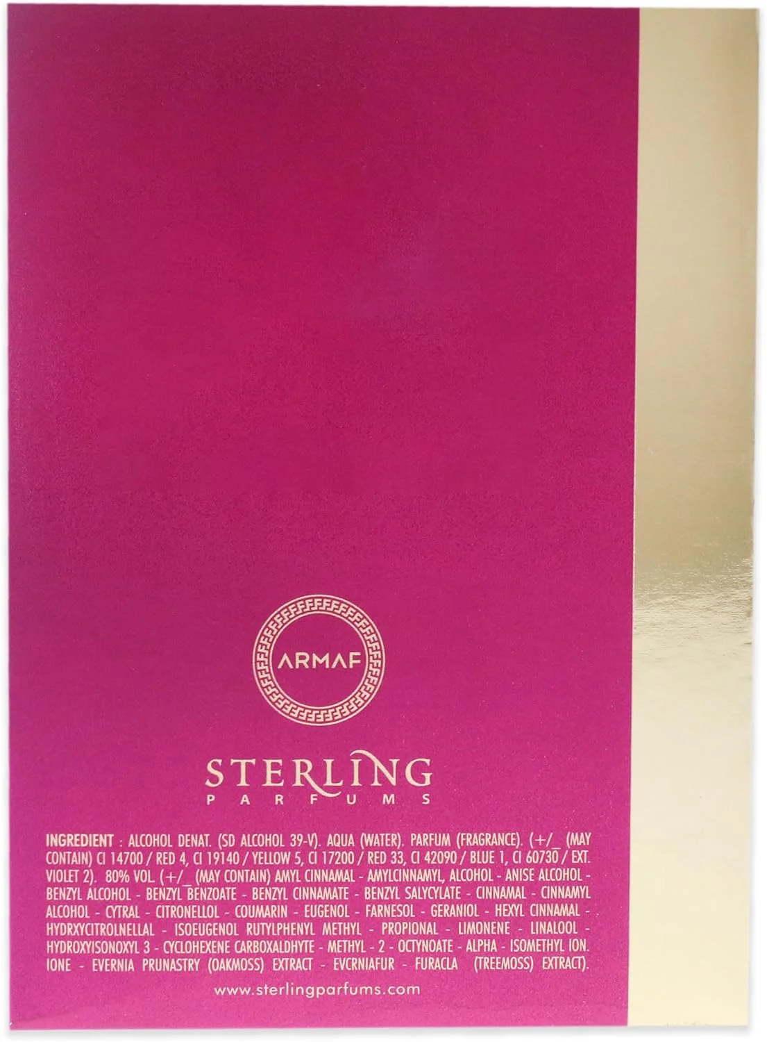 عطر زنانه آرماف د لا مارک روژ 100 میلی لیتر عطر زنانه آرماف د لا مارک روژ 100 میلی لیتر