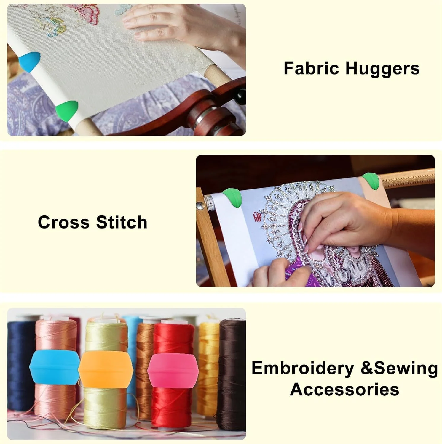 گیره های نگهدارنده پارچه و سازمان دهنده نخ مغناطیسی برای گلدوزی، 22 عدد نگهدارنده قرقره سیلیکونی و آهنرباهای قوی نگهدارنده سوزن برای گلدوزی، لحاف دوزی، لوازم جانبی لوازم صنایع دستی خیاطی گیره های نگهدارنده پارچه و سازمان دهنده نخ مغناطیسی برای گلدوزی، 22 عدد نگهدارنده قرقره سیلیکونی و آهنرباهای قوی نگهدارنده سوزن برای گلدوزی، لحاف دوزی، لوازم جانبی لوازم صنایع دستی خیاطی