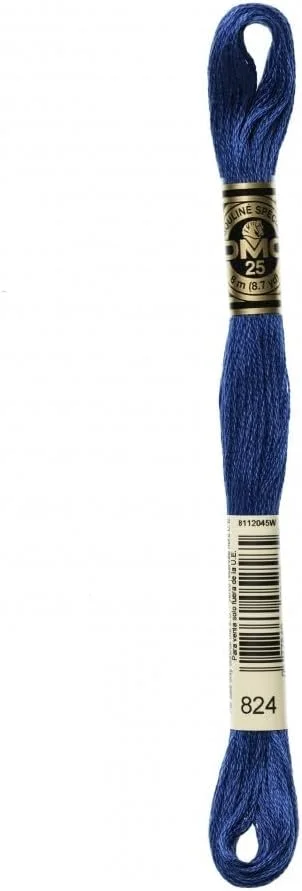 نخ گلدوزی DMC مدل Stranded Cotton شماره 824 - هر کلاف