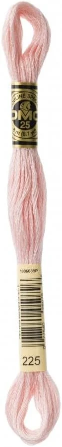 نخ گلدوزی DMC مدل Stranded Cotton شماره 225 - به ازای هر کلاف