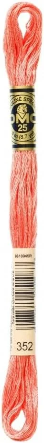 نخ گلدوزی DMC مدل Stranded Cotton شماره 352 - هر کلاف