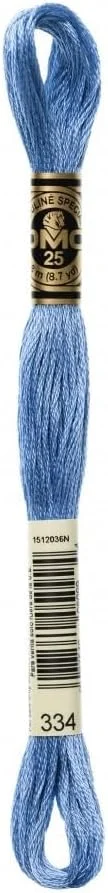 نخ گلدوزی پنبه ای DMC مدل Stranded Cotton شماره 334 - هر کلاف