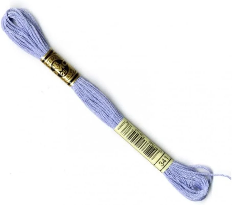 نخ گلدوزی پنبه‌ای DMC مدل Stranded Cotton شماره 341 - به ازای هر کلاف