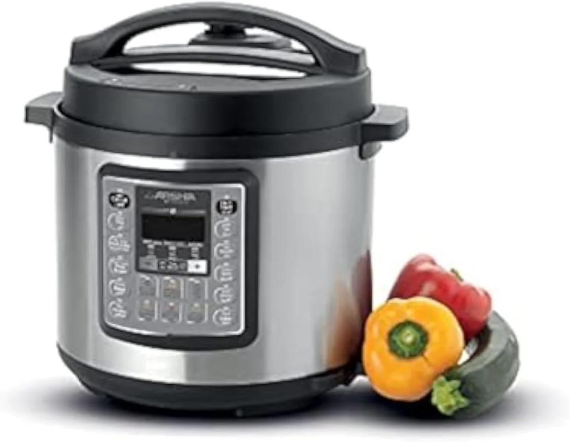 زودپز دیجیتال آرشیا، 6 لیتر، مدل Ep118-2372، مشکی "حداقل 1 سال گارانتی تولید کننده" زودپز دیجیتال آرشیا، 6 لیتر، مدل Ep118-2372، مشکی "حداقل 1 سال گارانتی تولید کننده"