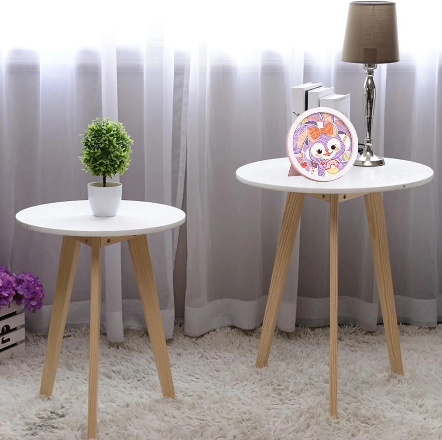 نقاشی با اعداد NASHRIO DIY برای مبتدیان، کیت هنری الماس 5D گرد برای بزرگسالان، لوازم هنری و صنایع دستی، کیت های نقاشی الماس به عنوان هدیه برای کودکان، قطر 20 سانتی متر. نقاشی با اعداد NASHRIO DIY برای مبتدیان، کیت هنری الماس 5D گرد برای بزرگسالان، لوازم هنری و صنایع دستی، کیت های نقاشی الماس به عنوان هدیه برای کودکان، قطر 20 سانتی متر.