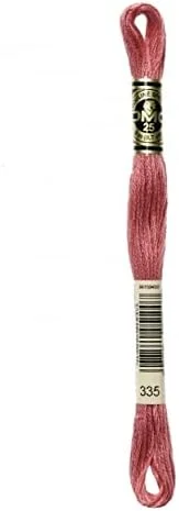 نخ گلدوزی پنبه ای DMC مدل Stranded Cotton شماره 335 - هر کلاف