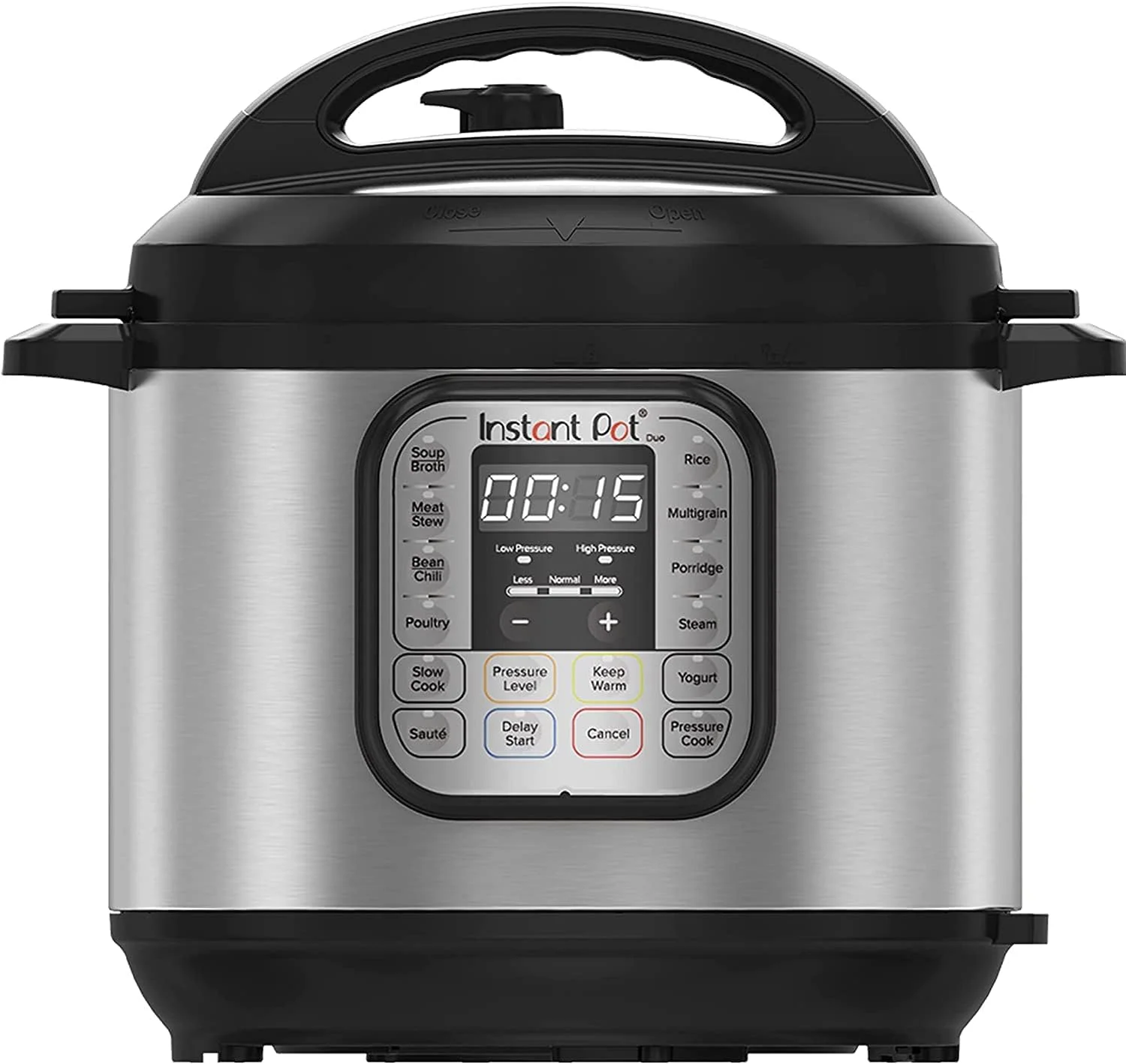 زودپز Instant Pot Duo 8، چندکاره هوشمند 7 در 1 با توان 1200 وات، پلوپز برقی 8 لیتری، آرام پز، پلوپز، تابه سرخ کن، ماست ساز، بخارپز، گرم نگهدارنده غذا، 1 سال گارانتی سازنده زودپز Instant Pot Duo 8، چندکاره هوشمند 7 در 1 با توان 1200 وات، پلوپز برقی 8 لیتری، آرام پز، پلوپز، تابه سرخ کن، ماست ساز، بخارپز، گرم نگهدارنده غذا، 1 سال گارانتی سازنده