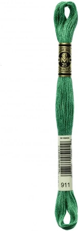 نخ گلدوزی DMC مدل Stranded Cotton شماره 911 - به ازای هر کلاف