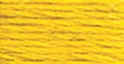 مخروط 100 گرمی نخ گلدوزی تیره 6 رشته ای DMC - لیمویی