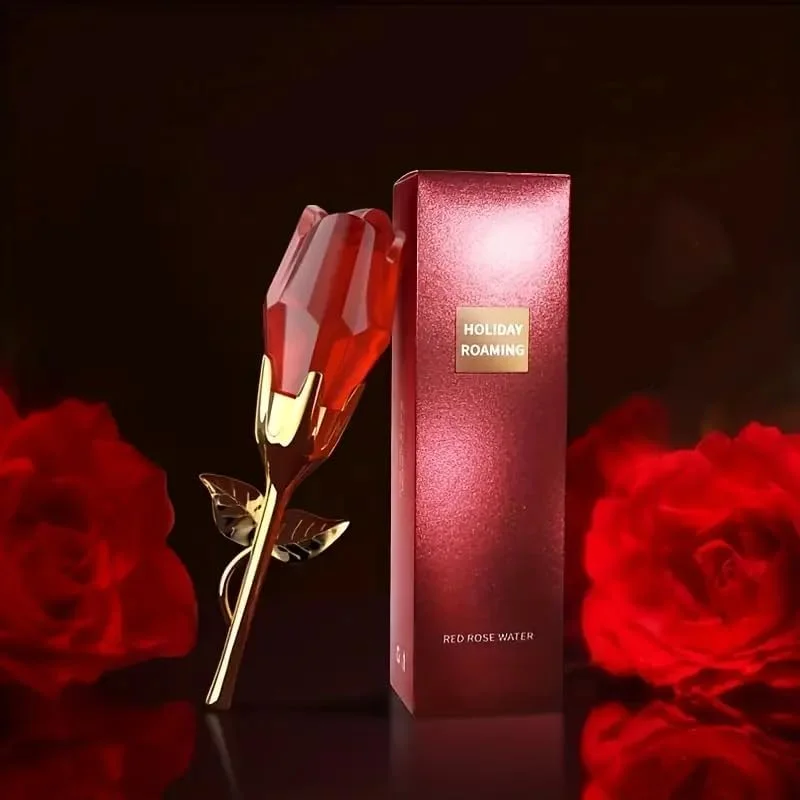 عطر گلاب سرخ BrightSouq، عطر زنانه، رایحه گل رز، رایحه ماندگار، نت های گلی