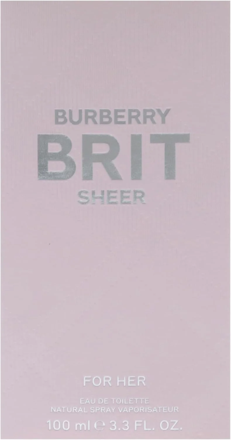 ادکلن زنانه Brit Sheer by Burberry - Eau de Toilette، 100 میلی لیتر ادکلن زنانه Brit Sheer by Burberry - Eau de Toilette، 100 میلی لیتر