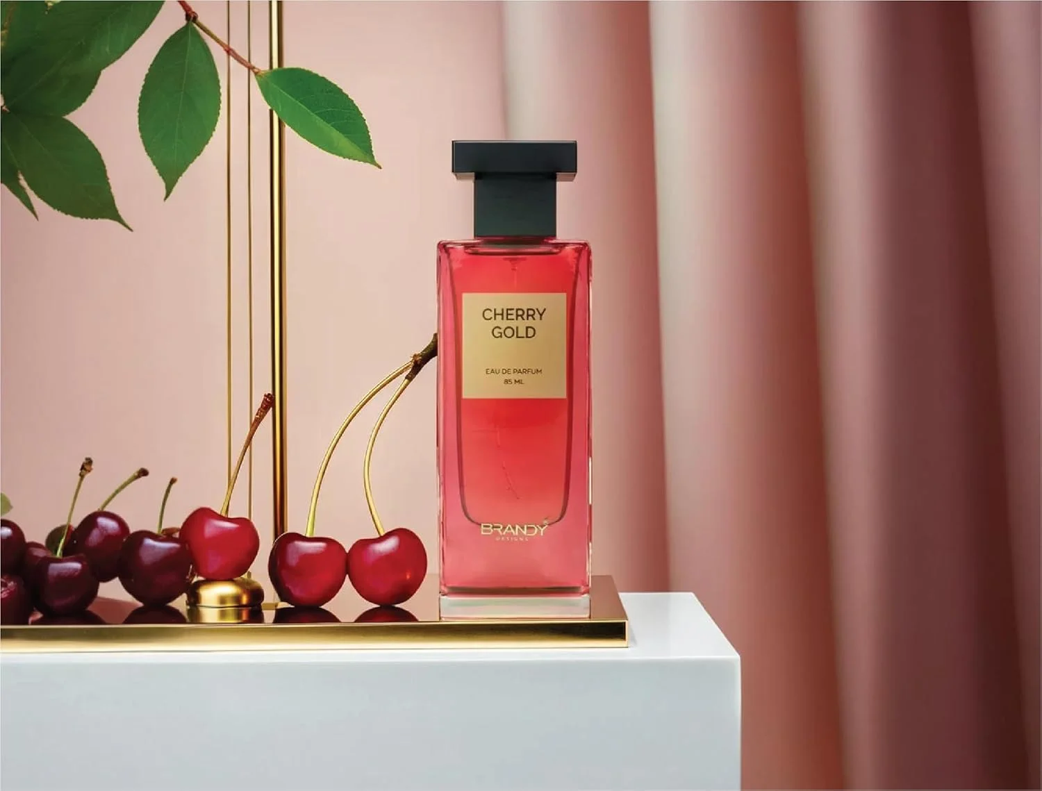 ادکلن/پرفیوم زنانه و مردانه Brandy Designs مدل Cherry Gold حجم 85 میلی لیتر با رایحه ماندگار ادکلن/پرفیوم زنانه و مردانه Brandy Designs مدل Cherry Gold حجم 85 میلی لیتر با رایحه ماندگار