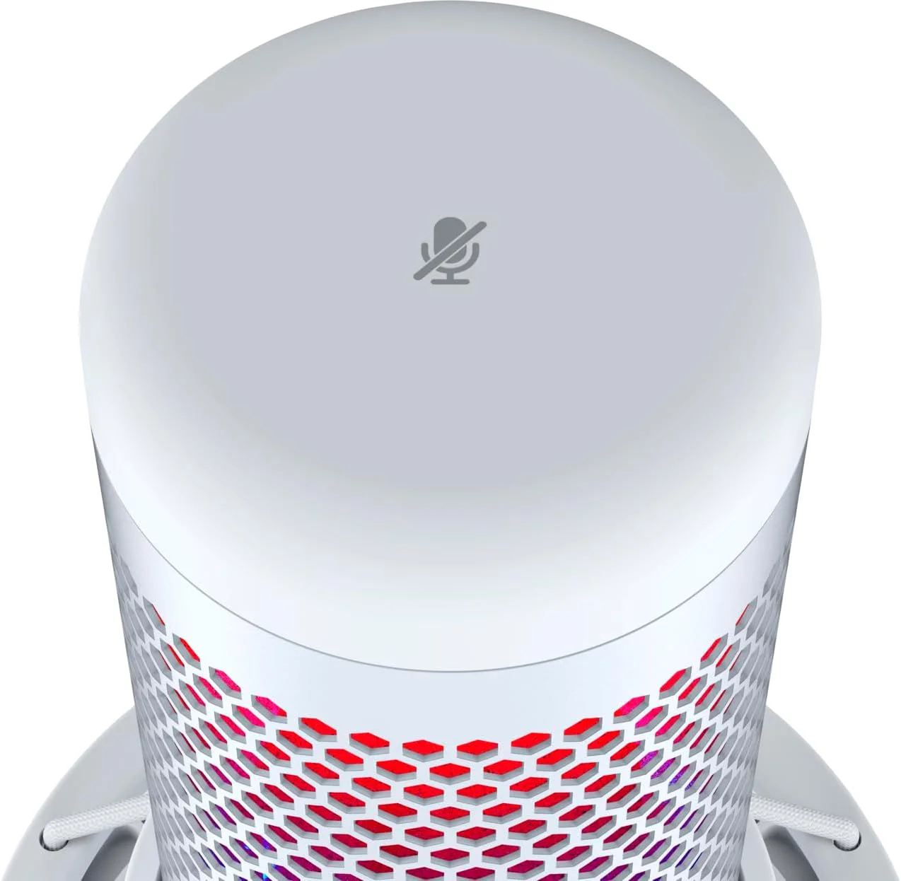 میکروفون HyperX QuadCast S سفید، 519P0AA میکروفون HyperX QuadCast S سفید، 519P0AA