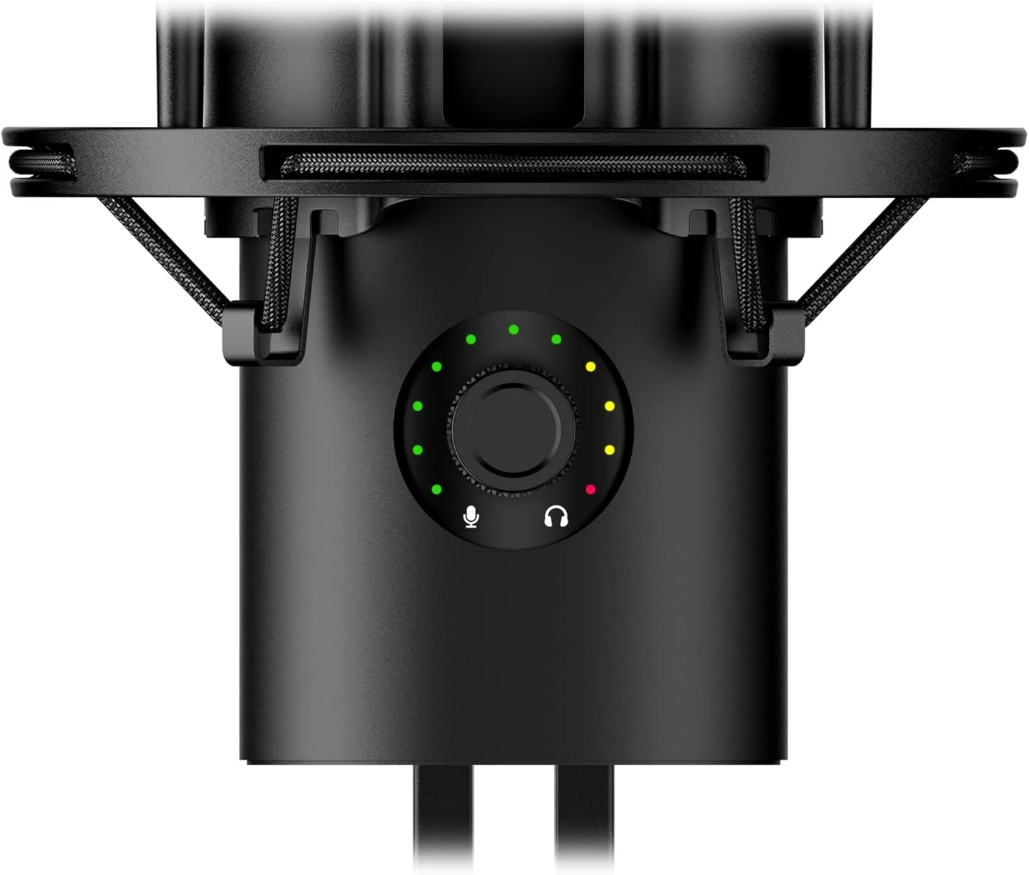میکروفون USB هایپرایکس QuadCast 2 S - با نورپردازی RGB، مناسب استریم و پادکست، با کنترلهای داخلی، نورپردازی LED، پایه ضد لرزش قابل جدا شدن، سازگار با PC، Mac، USB-C - مشکی میکروفون USB هایپرایکس QuadCast 2 S - با نورپردازی RGB، مناسب استریم و پادکست، با کنترلهای داخلی، نورپردازی LED، پایه ضد لرزش قابل جدا شدن، سازگار با PC، Mac، USB-C - مشکی