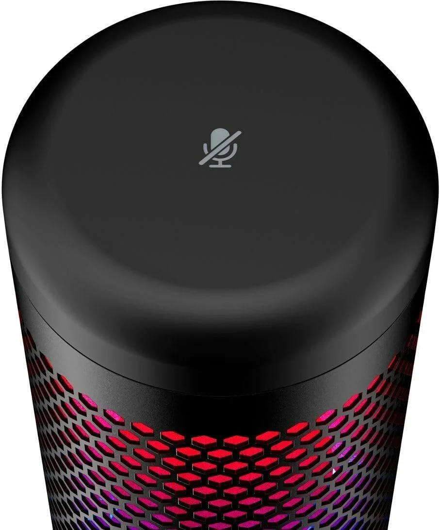 میکروفون USB کاندنسر RGB هایپرایکس QuadCast S برای PC، PS4 و Mac، دارای پایه ضد لرزش، چهار الگوی قطبی، فیلتر پاپ، کنترل گین، مناسب برای بازی، استریم و پادکست (بازسازی شده) میکروفون USB کاندنسر RGB هایپرایکس QuadCast S برای PC، PS4 و Mac، دارای پایه ضد لرزش، چهار الگوی قطبی، فیلتر پاپ، کنترل گین، مناسب برای بازی، استریم و پادکست (بازسازی شده)