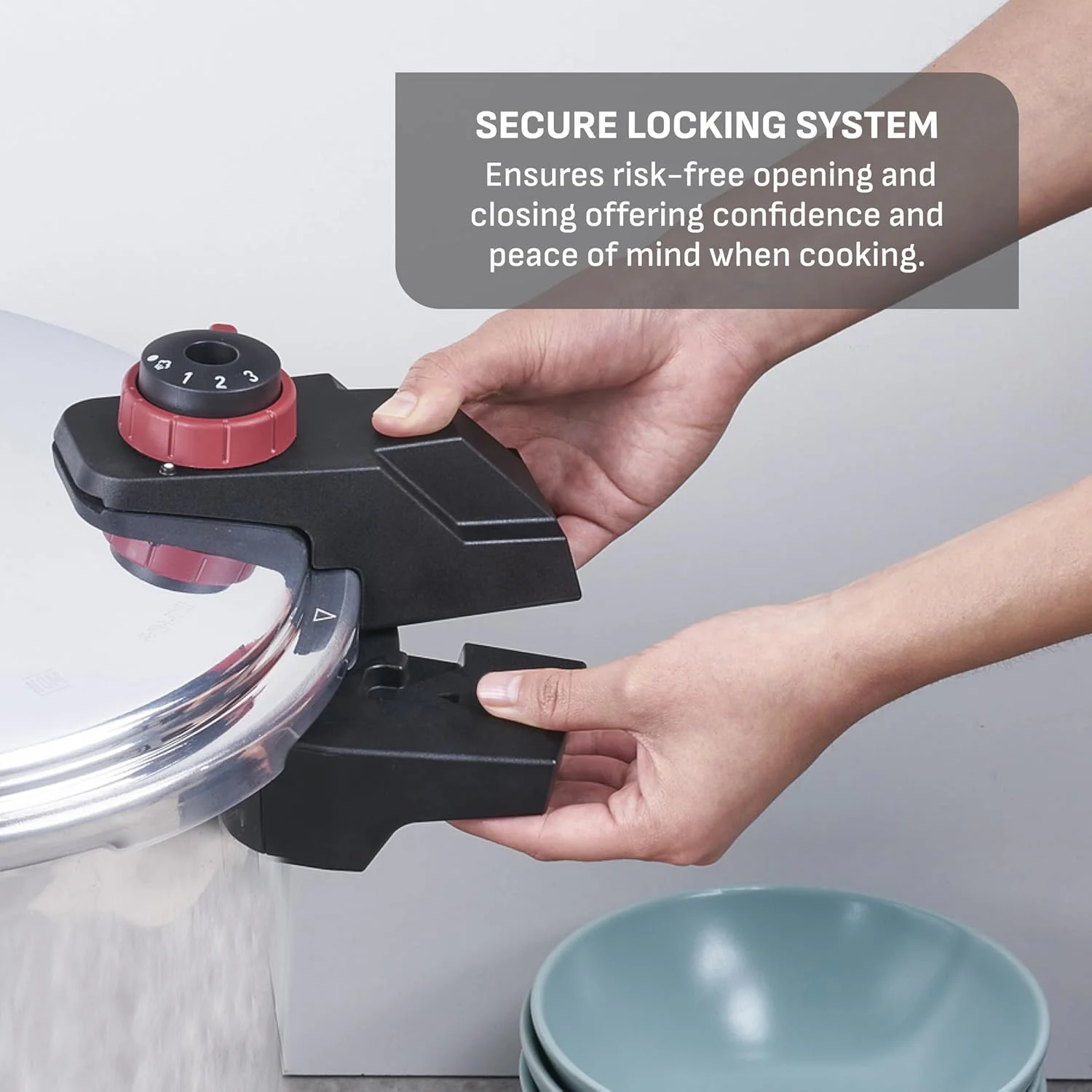 زودپز آلومینیومی T-fal، دیگ زودپز ۲۲ کوارت، ۳ تنظیمات PSI، ظروف پخت و پز، قابلمه و تابه، ظرفیت بزرگ، قفسه های خنک کننده، دفترچه دستور العمل، کنسرو کردن سبزیجات، گوشت، مرغ، غذاهای دریایی، نقره ای