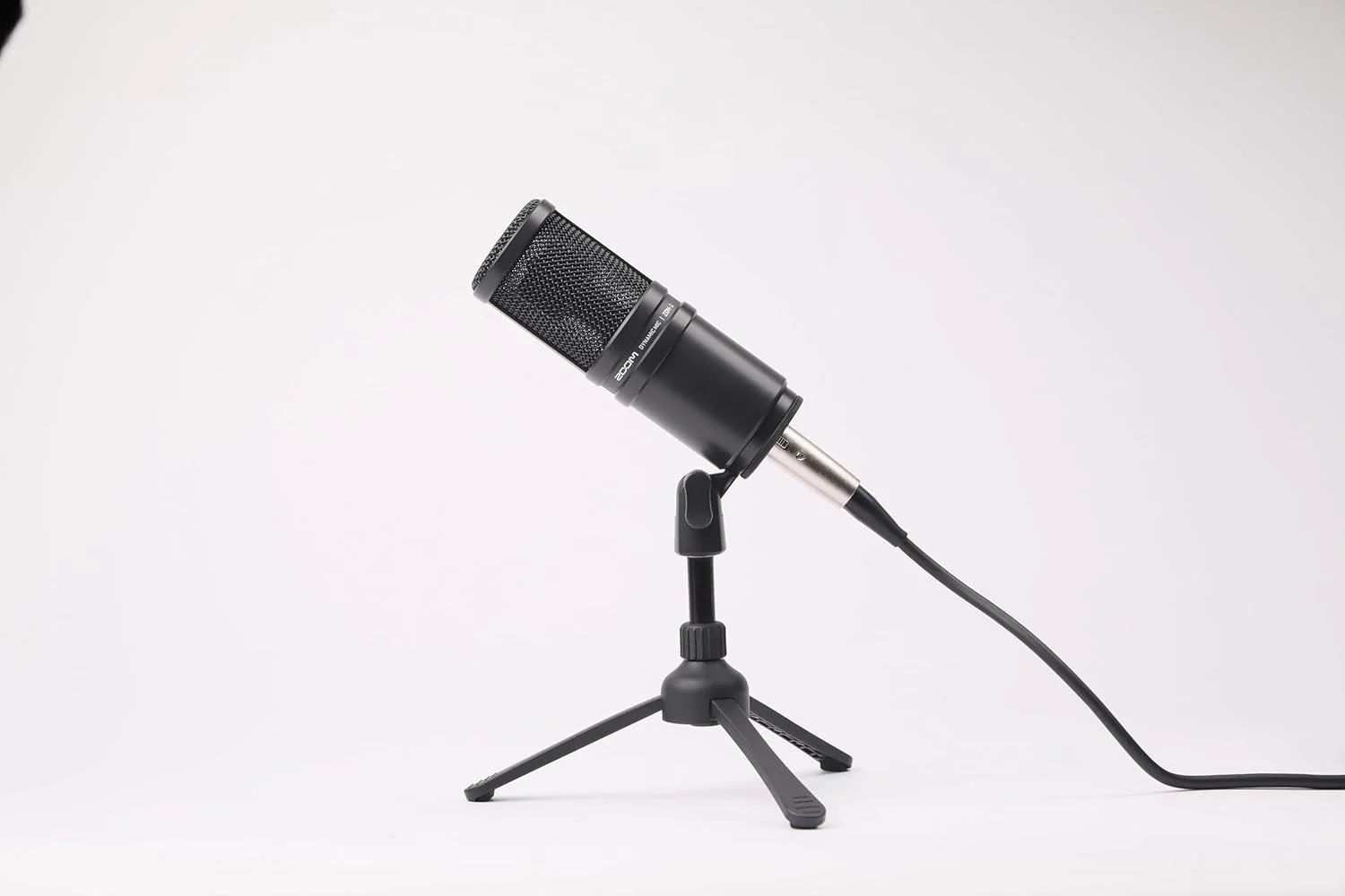 پکیج میکروفون پادکست Zoom Zdm-1، میکروفون دینامیک پادکست، هدفون، سه پایه، بادگیر، کابل XLR، برای ضبط پادکست