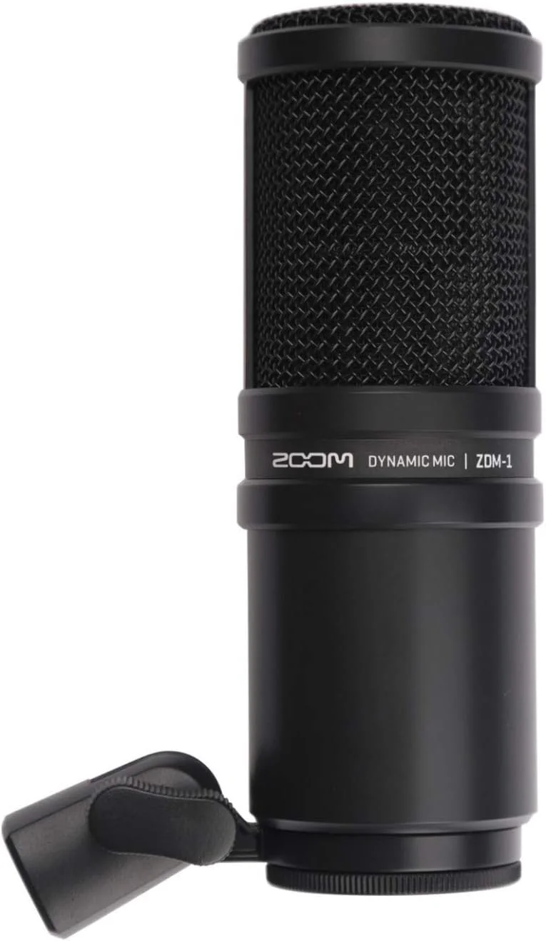 پکیج میکروفون پادکست 4 نفره Zoom ZDM-1 به همراه هدفون، کابل میکروفون، بازوهای بوم و بازوی بوم (4 عدد) (8 قطعه)