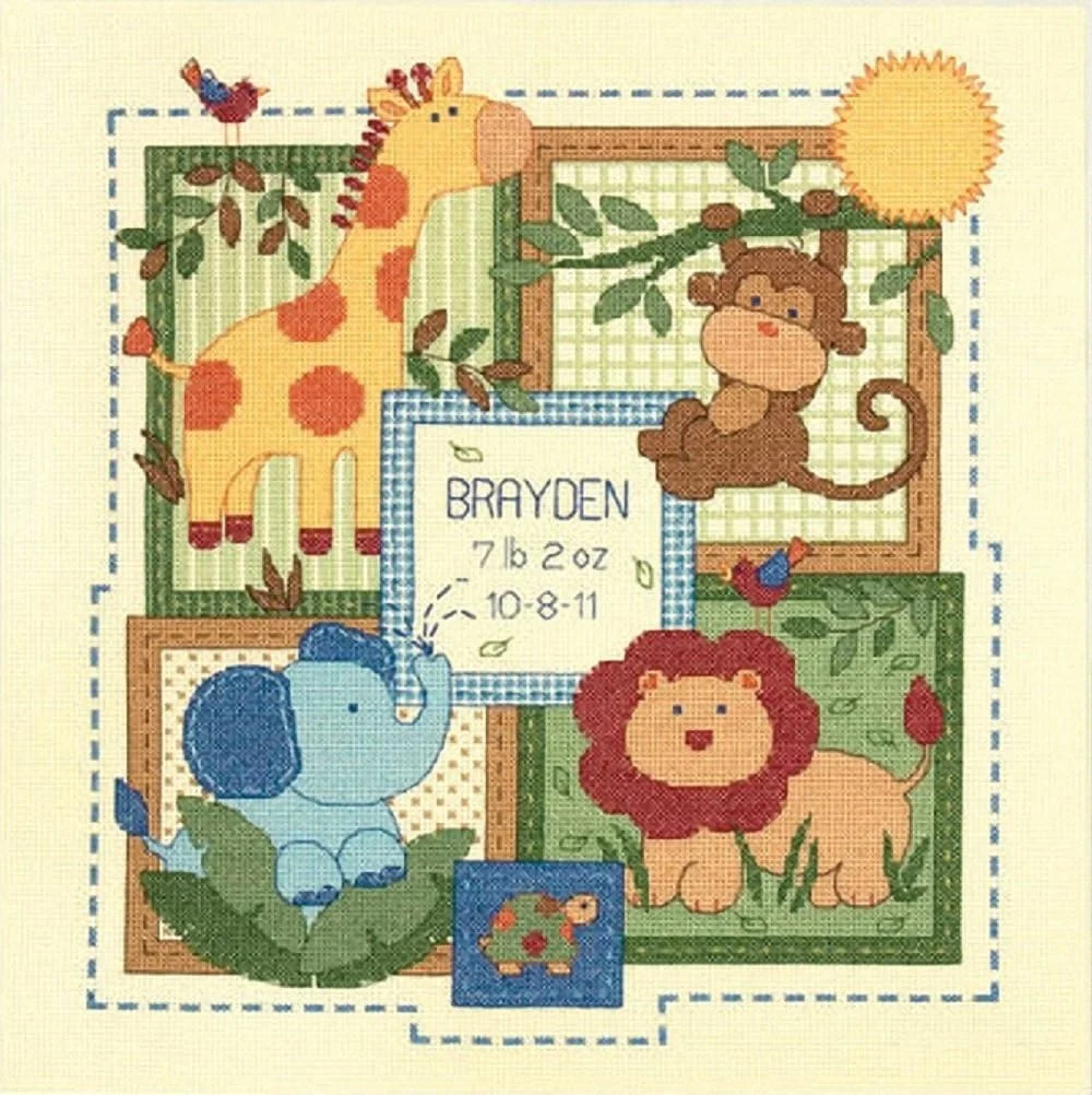 ابعاد B/Record Savanah، پارچه، 12"x12" 14 شمارش