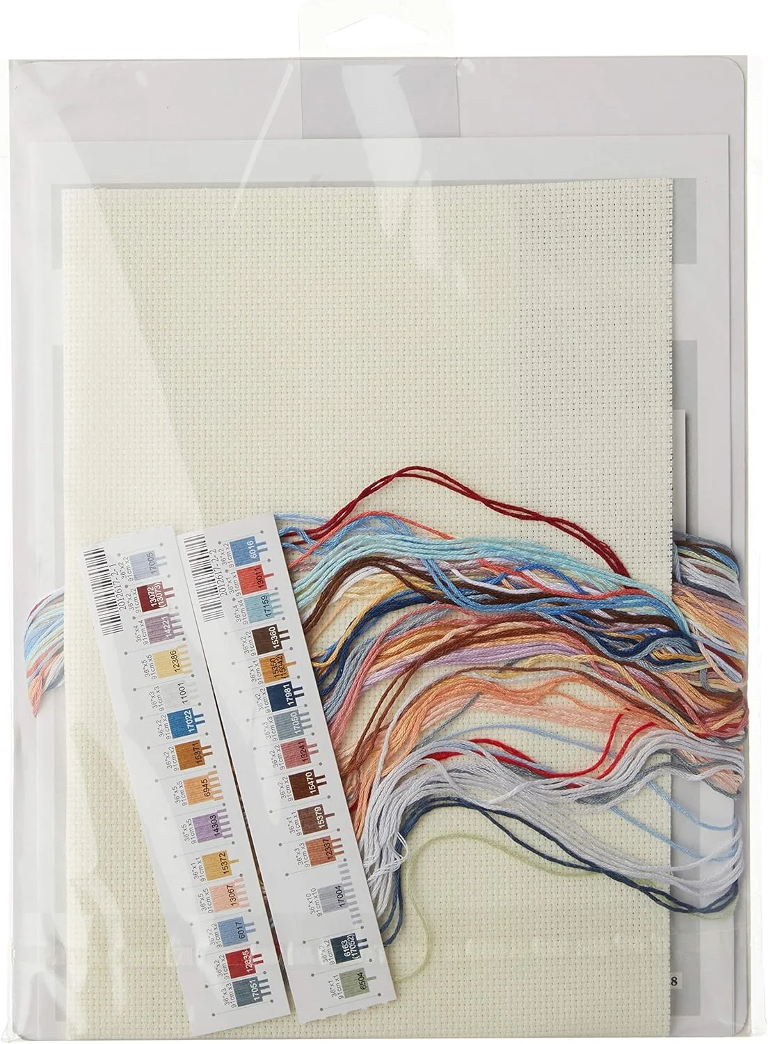 کیت گلدوزی شمارشی «دست در دست» Dimensions، آیدا 14 شمارشی عاجی، 23 × 30 سانتی‌متر