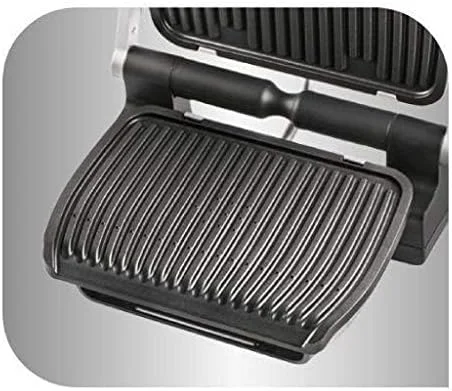 گریل برقی تفال Optigrill مناسب برای گریل کردن در فضای داخلی، 2000 وات، استیل ضد زنگ، مدل GC712D28 "حداقل 1 سال گارانتی سازنده" گریل برقی تفال Optigrill مناسب برای گریل کردن در فضای داخلی، 2000 وات، استیل ضد زنگ، مدل GC712D28 "حداقل 1 سال گارانتی سازنده"