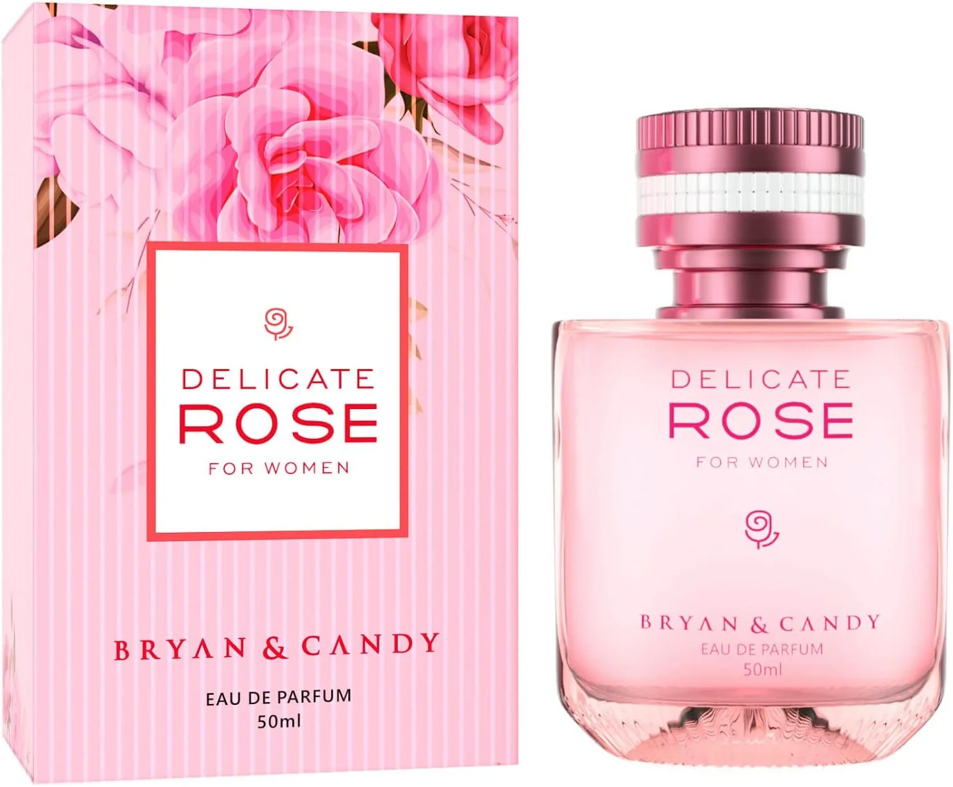 عطر زنانه رز ظریف برایان اند کندی، ماندگاری طولانی، طراوت بخش و آرامش بخش (50 میلی لیتر، بسته 1 عددی)