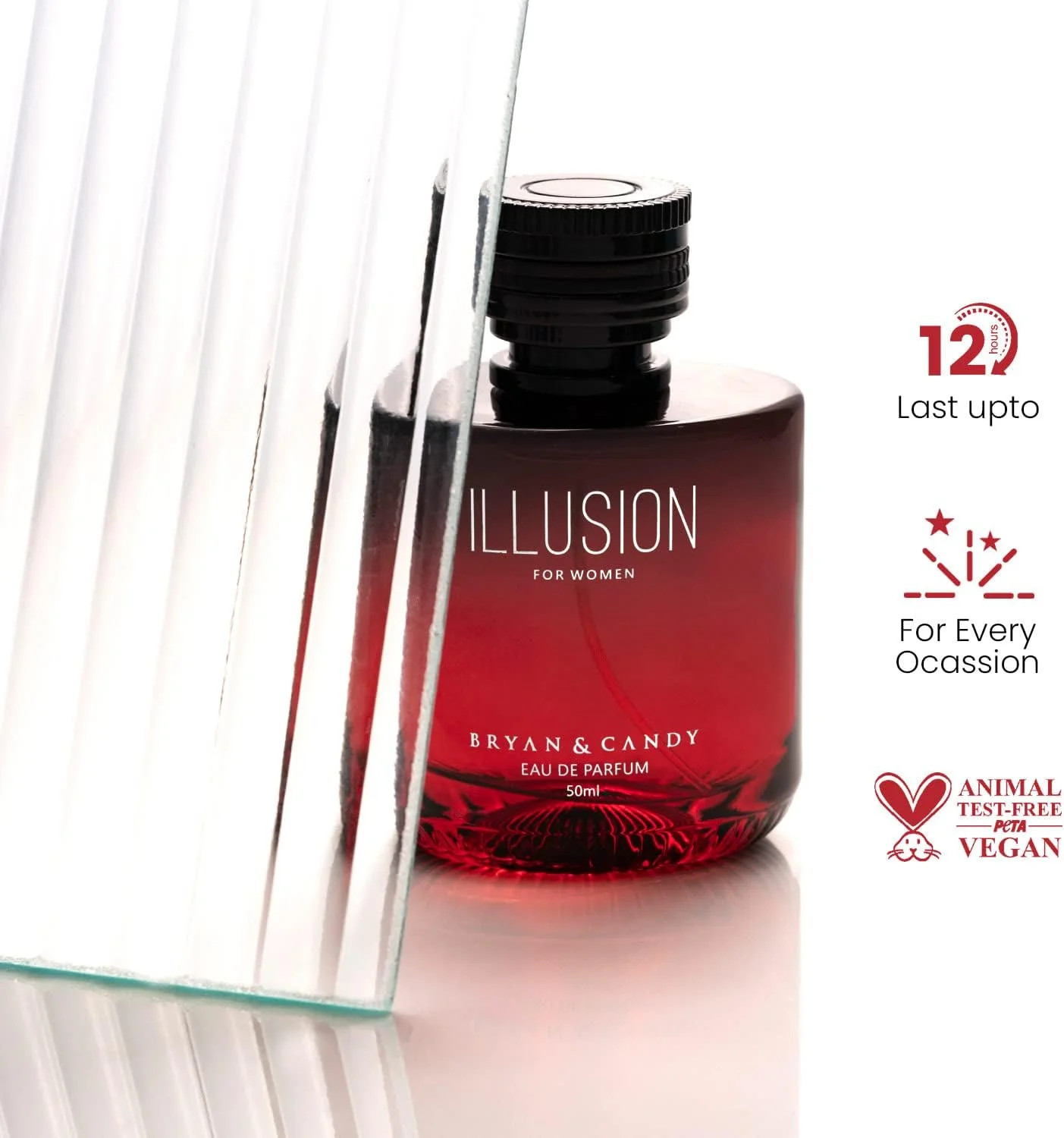 عطر زنانه ماندگار و آرامش بخش برایان اند کندی مدل Illusion (50 میلی لیتر - بسته 1 عددی)