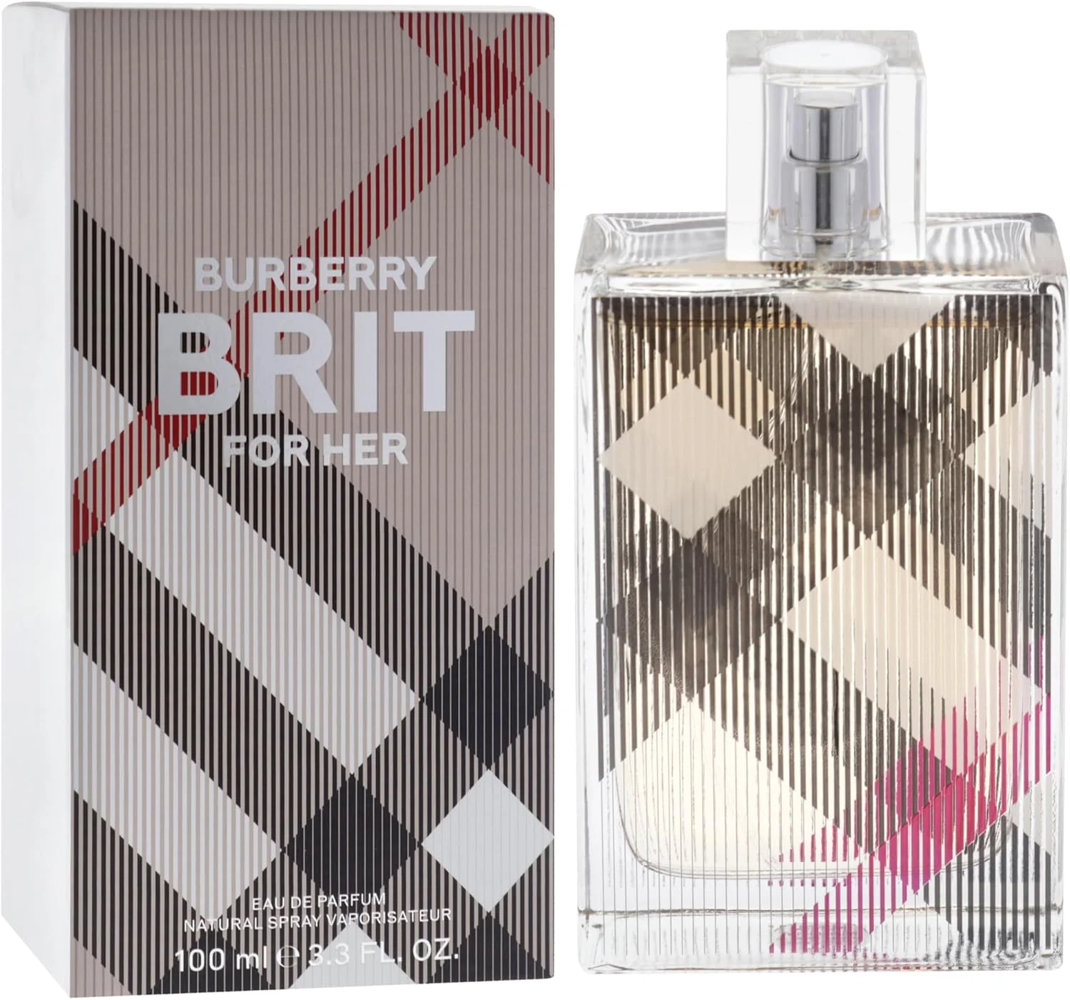ادکلن زنانه باربری Brit Eau De Parfum Spray از Burberry حجم 100 میلی لیتر ادکلن زنانه باربری Brit Eau De Parfum Spray از Burberry حجم 100 میلی لیتر