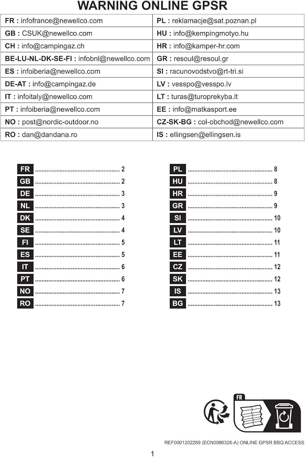شبکه گریل مستطیلی کمپینگاز BBQ Acc سایز S 53x29 شبکه گریل مستطیلی کمپینگاز BBQ Acc سایز S 53x29