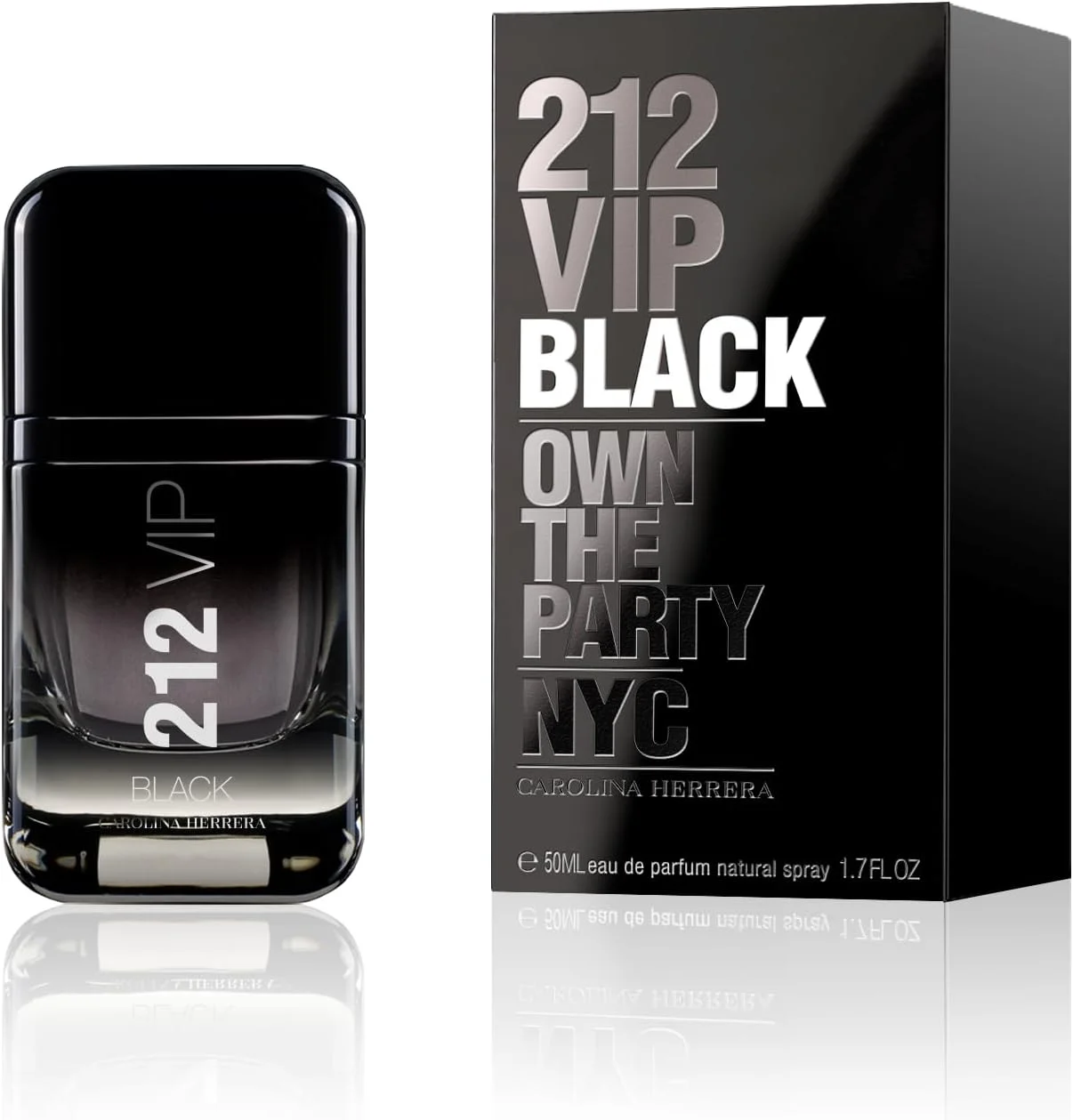 عطر مردانه کارولینا هررا 212 وی آی پی بلک ادو پرفیوم 50 میلی لیتر