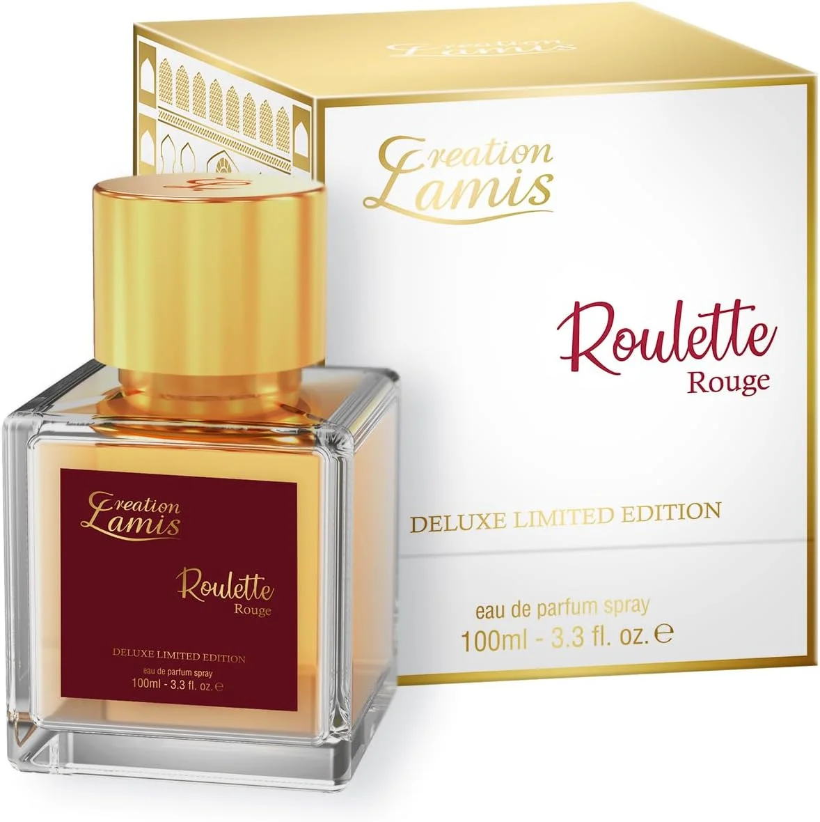 ادکلن کریشن لامیس - Deluxe Roulette Rouge | رایحه گلی شرقی، چوبی ماندگار | عطر یونیسکس | ادو پرفیوم (EDP) - 100 میلی لیتر ادکلن کریشن لامیس - Deluxe Roulette Rouge | رایحه گلی شرقی، چوبی ماندگار | عطر یونیسکس | ادو پرفیوم (EDP) - 100 میلی لیتر