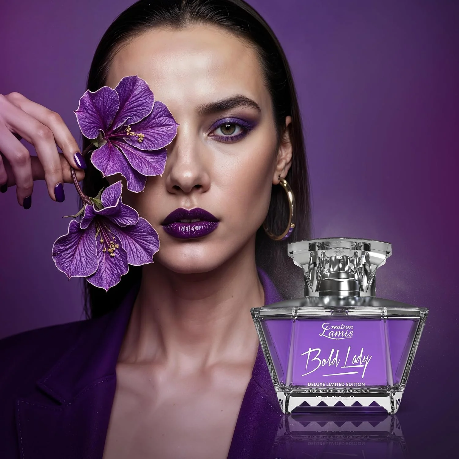 ادکلن زنانه کریشن لامیس - Bold Lady | رایحه گلی، میوه ای و شرقی ماندگار | ادو پرفیوم (EDP) - 100 میلی لیتر ادکلن زنانه کریشن لامیس - Bold Lady | رایحه گلی، میوه ای و شرقی ماندگار | ادو پرفیوم (EDP) - 100 میلی لیتر
