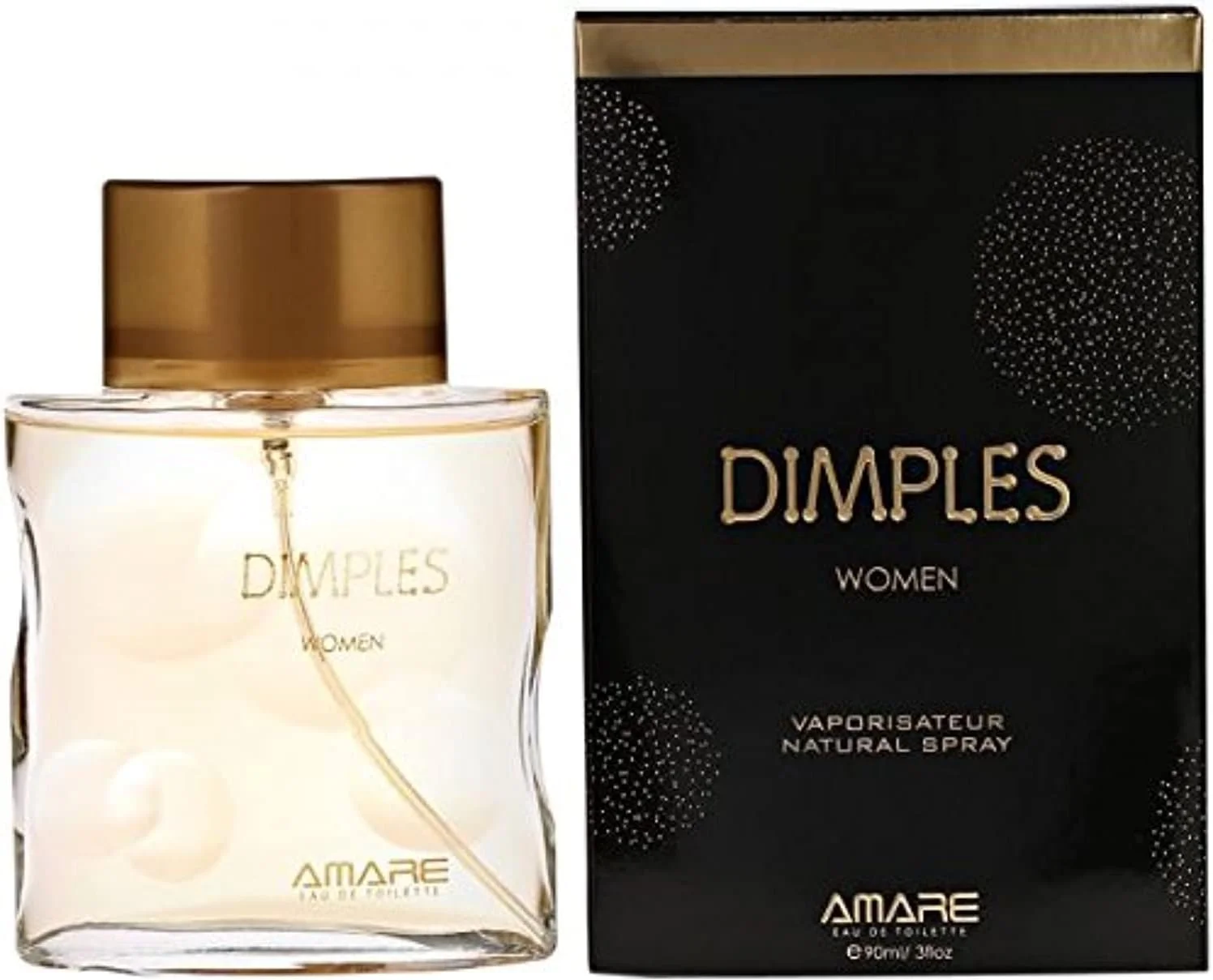 عطر زنانه دیمپلز بای آماره: ادو تویلت اسپری | عطر زنانه EDT | کلن زنانه | عطر زنانه | رایحه میوه ای و گلی | عطر ماندگار برای زنان | هدیه ایده آل | 90 میلی لیتر