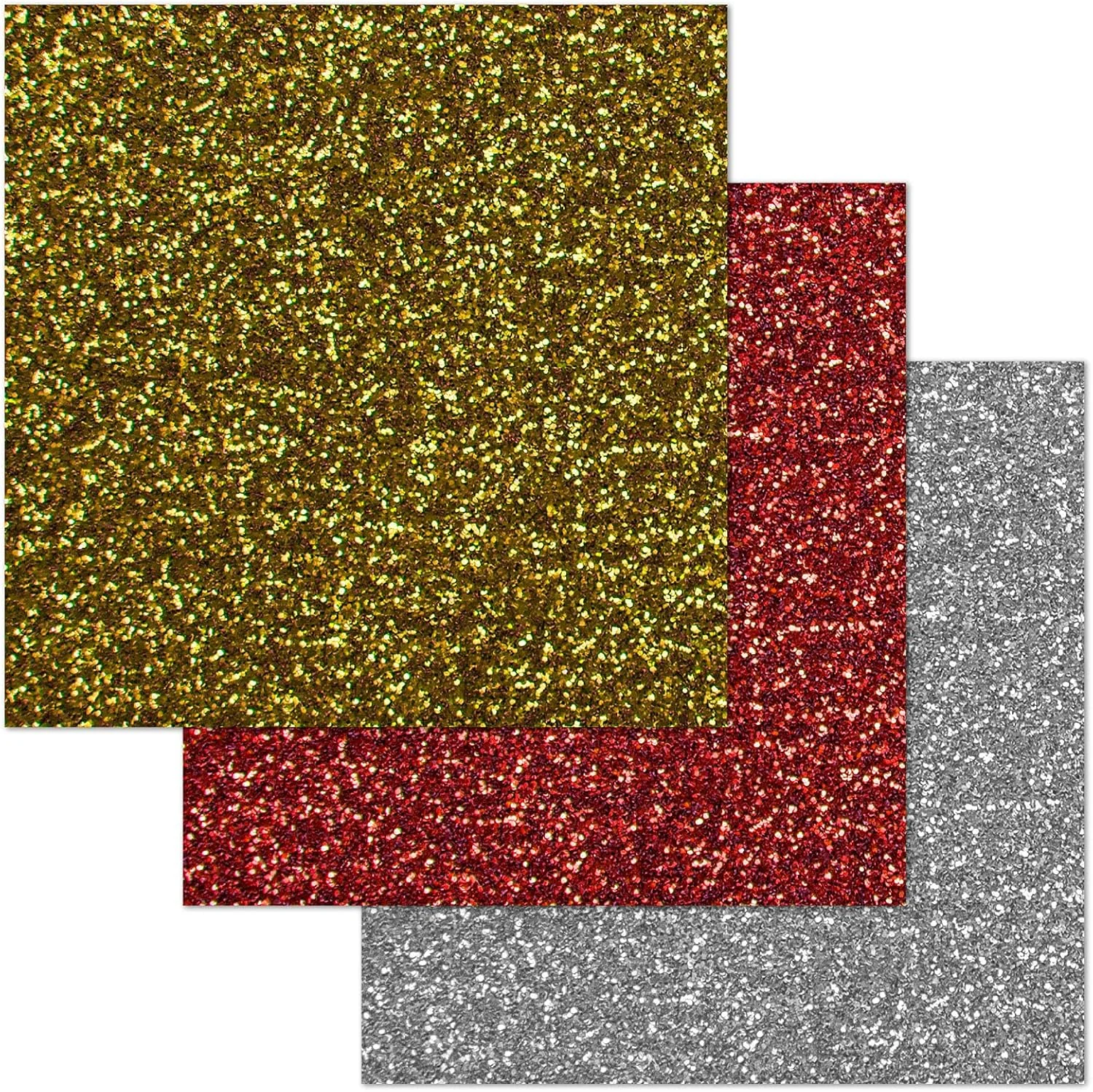 ورق های اتویی اکلیلی کریکت 12" x 12" 3 عدد (سانگریا)، 12"x12"، چند رنگ
