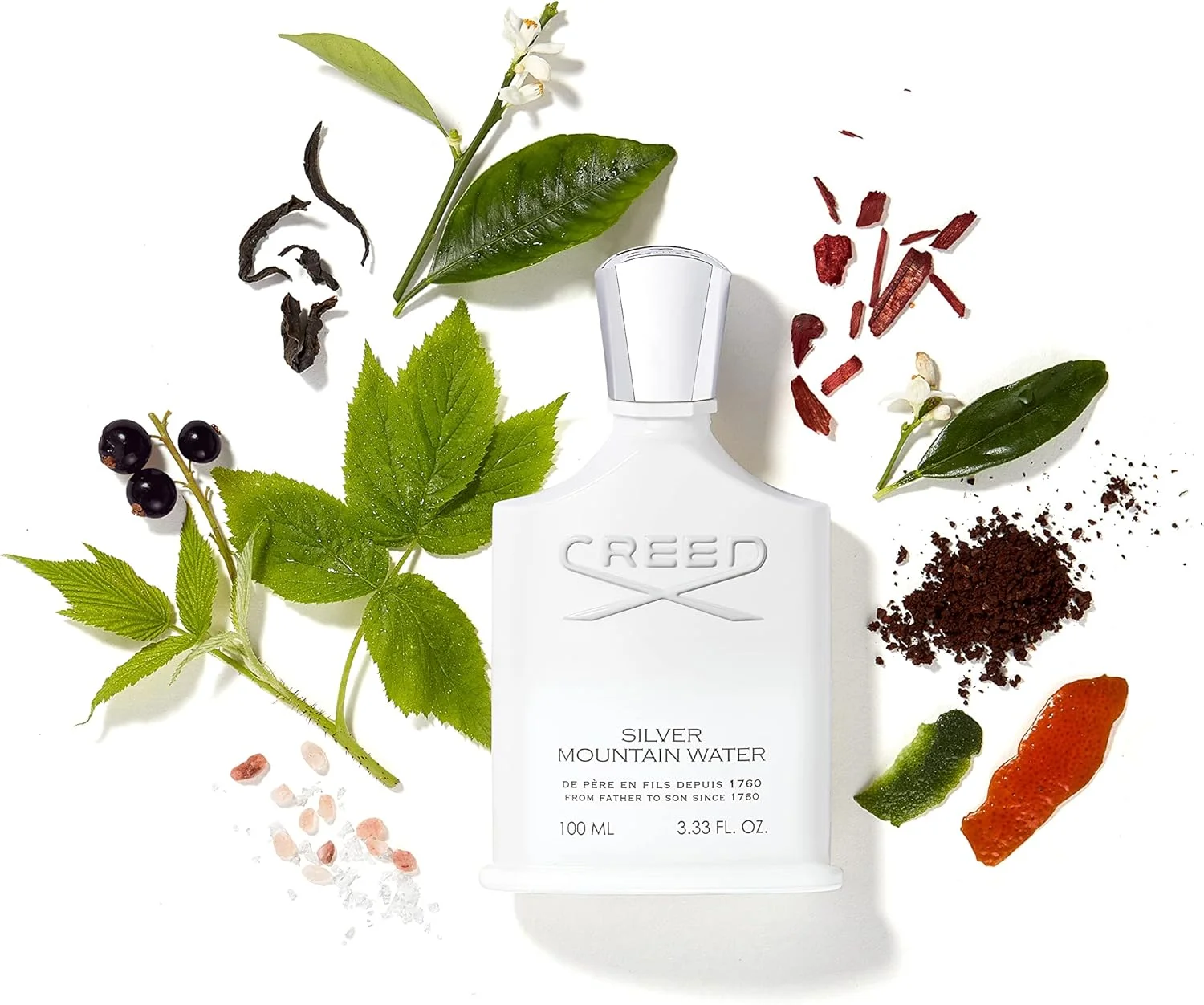 عطر ادو پرفیوم مردانه/زنانه کرید سیلور مانتین واتر، 50 میلی لیتر