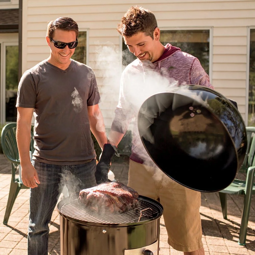 باربیکیو دودی زغالی Weber Smokey Mountain Cooker، مشکی