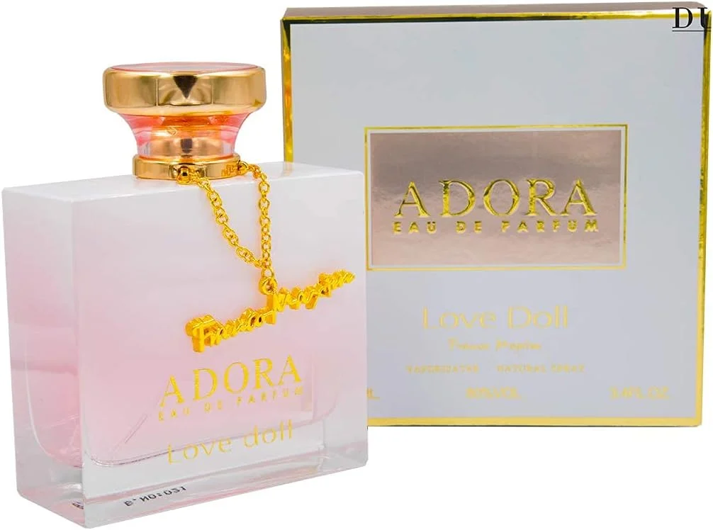 ادکلن زنانه دومونت ADORA (100ML) - اسپری بدن عطر برای زنان، دختران - ادکلن ماندگار با رایحه مرکبات، میوه ای، وانیل، مشک، یاس، چوبی، شیرین، گلدار