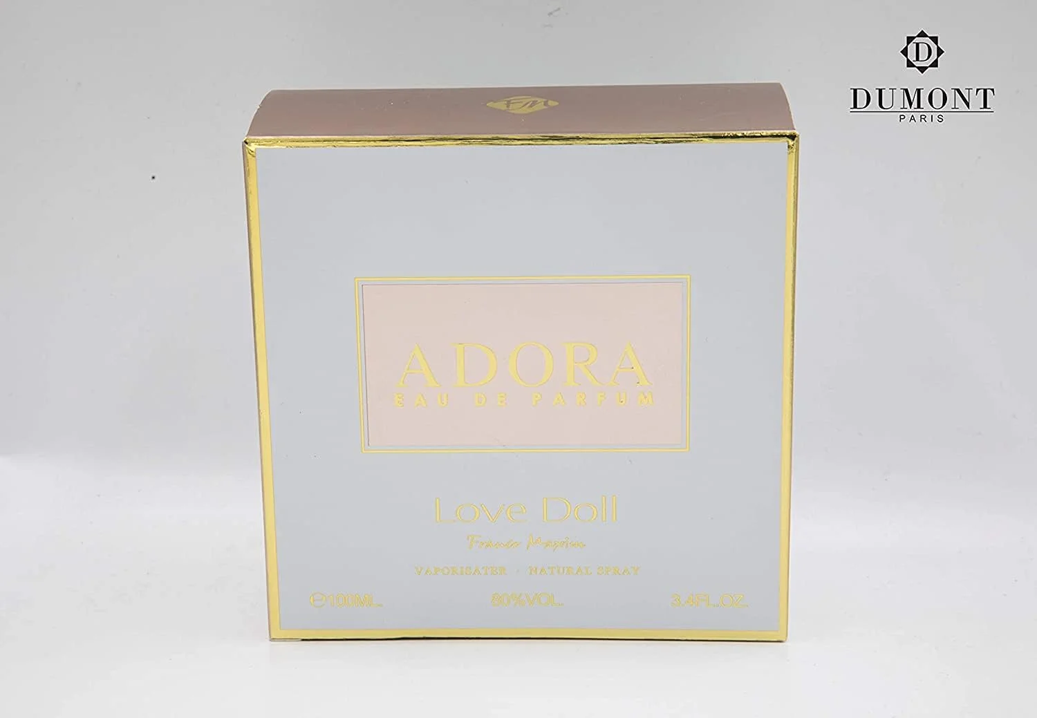 ادکلن زنانه دومونت ADORA (100ML) - اسپری بدن عطر برای زنان، دختران - ادکلن ماندگار با رایحه مرکبات، میوه ای، وانیل، مشک، یاس، چوبی، شیرین، گلدار