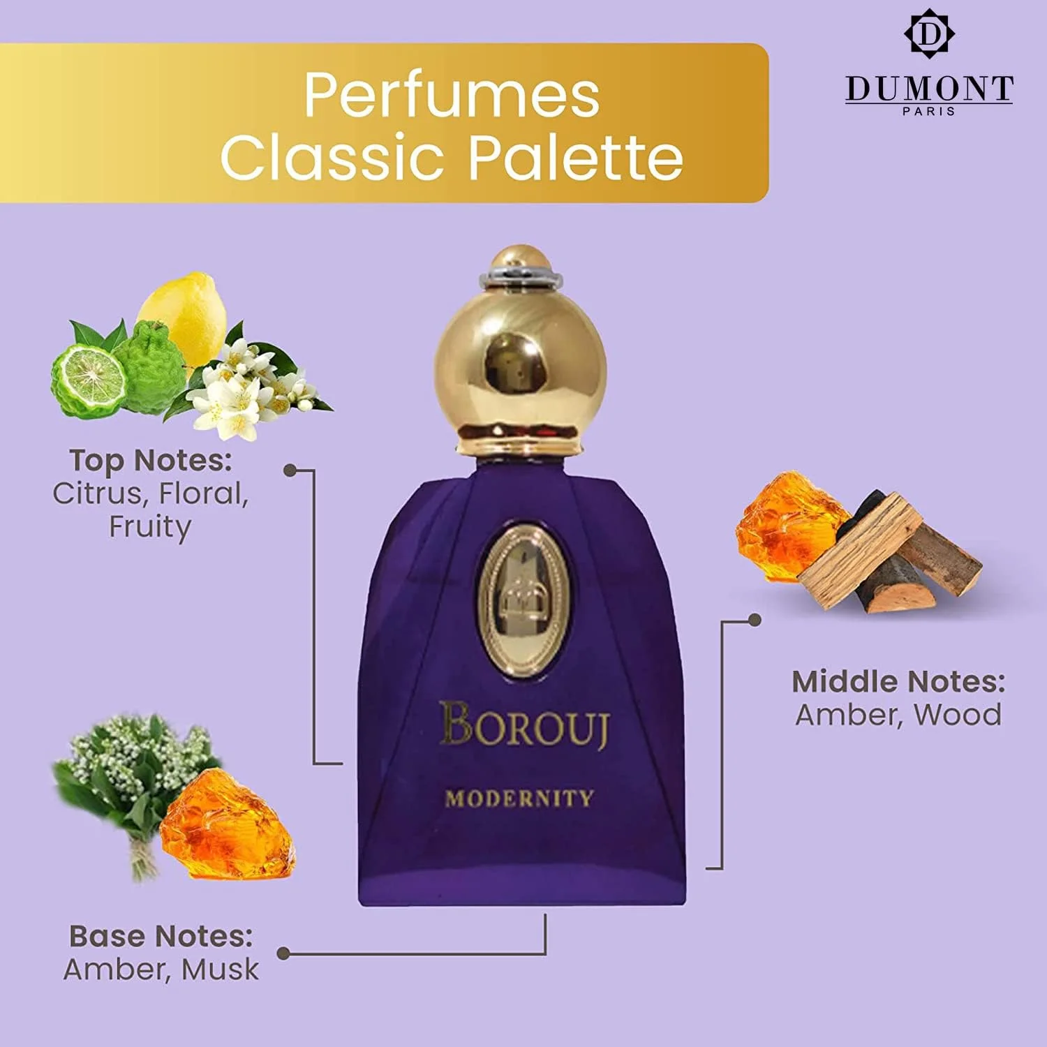 ادکلن مسافرتی 85 میل بوروج مدرنیتی دومونت - عطر یونیسکس با الهام از رایحه عربی برای مردان و زنان - رایحه مرکبات، گل، میوه، عنبر و چوب - ماندگاری طولانی ادکلن مسافرتی 85 میل بوروج مدرنیتی دومونت - عطر یونیسکس با الهام از رایحه عربی برای مردان و زنان - رایحه مرکبات، گل، میوه، عنبر و چوب - ماندگاری طولانی