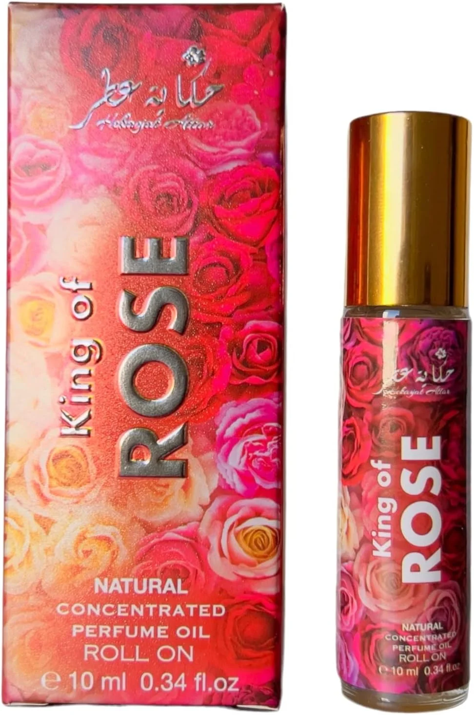 عطر رولی روغن گل رز هکایت عطار King of Rose 10 میلی لیتر