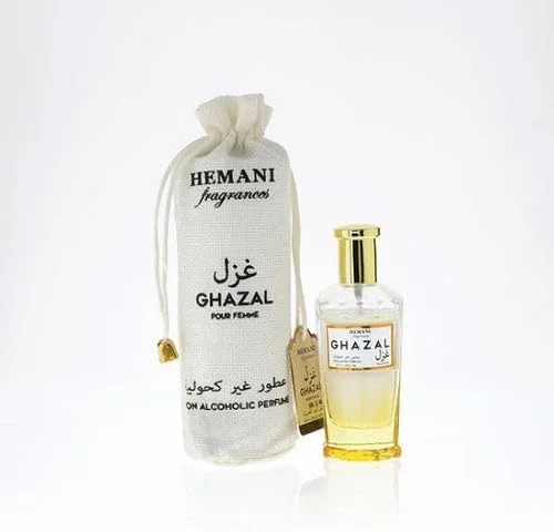 عطر زنانه غیر الکلی غزال همانی 50 میلی لیتر