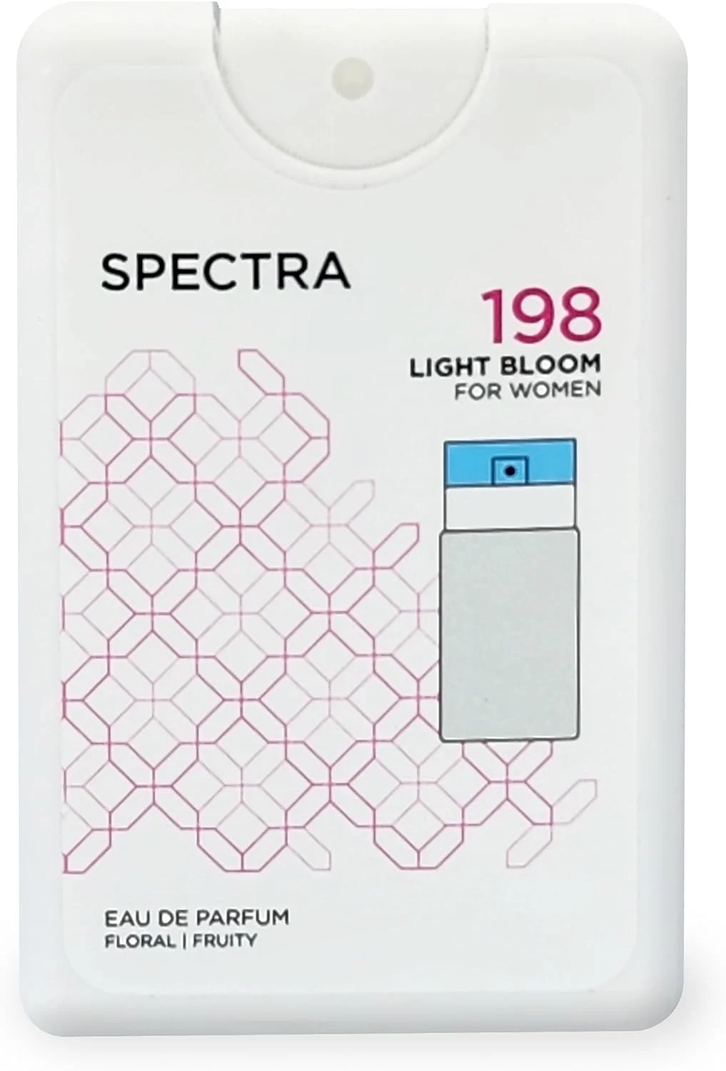 عطر جیبی زنانه های پرفیوم اسپکترا مدل Spectra Pocket 198 Sky Blue – حجم 18 میلی لیتر