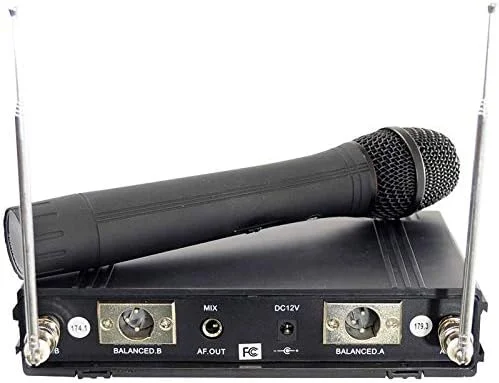 میکروفون بی سیم دو کاناله VHF پایل پرو مدل PDWM2700