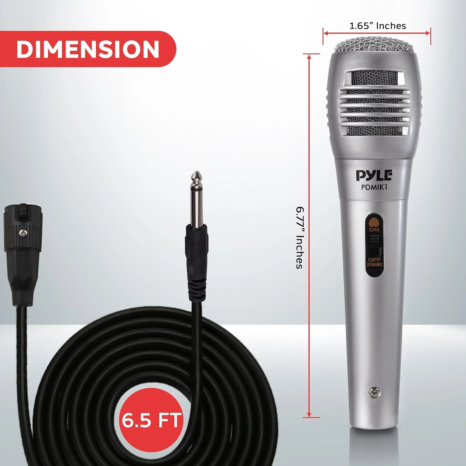 میکروفون داینامیک حرفه ای پایل - بسته 24 عددی میکروفون دستی یک طرفه با فیلتر پاپ داخلی، خروجی سیگنال بالا، کابل صوتی XLR 6.5 فوتی، ایده آل برای اجراهای صحنه، کارائوکه و استودیو میکروفون داینامیک حرفه ای پایل - بسته 24 عددی میکروفون دستی یک طرفه با فیلتر پاپ داخلی، خروجی سیگنال بالا، کابل صوتی XLR 6.5 فوتی، ایده آل برای اجراهای صحنه، کارائوکه و استودیو