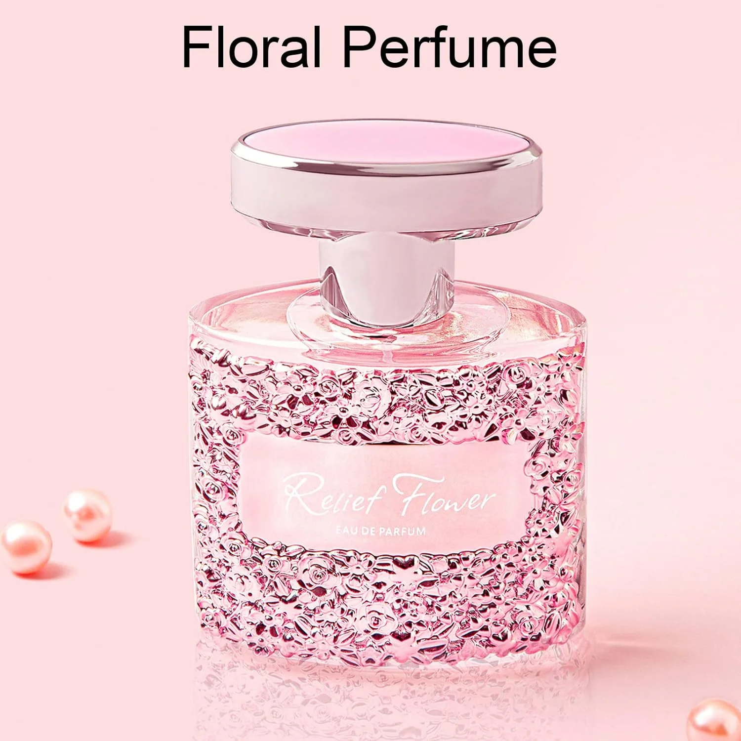 عطر زنانه با رایحه گل رز، ادو تویلت، عطر زنانه با رایحه ملایم و ماندگار، هدیه ای عالی برای قرار، کریسمس، روز شکرگزاری و تولد - 50 میلی لیتر